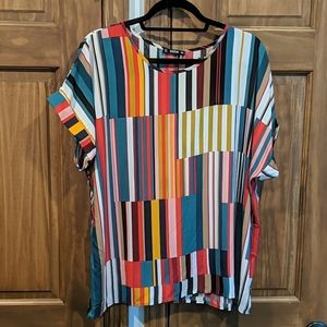 NWT graphic silky tee